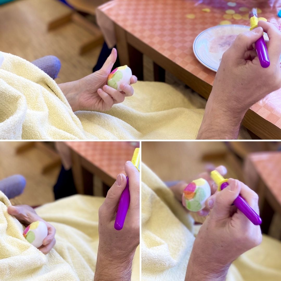 Osterwerkstatt in Ergotherapie