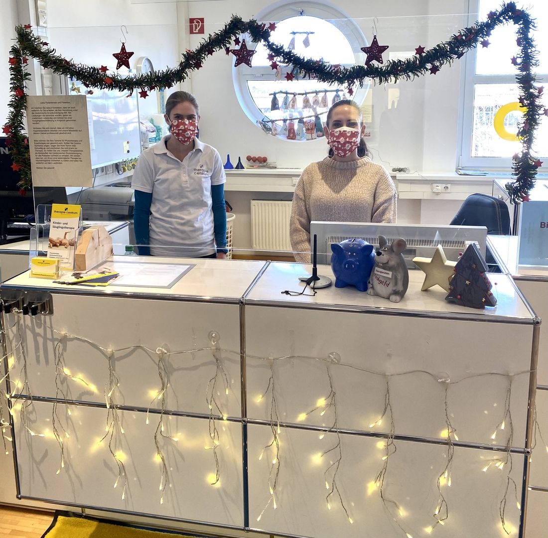 Weihnachtsschmuck in der Praxis